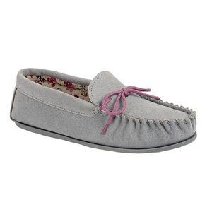 Mokkers Womens/Ladies Lily Slip On Slippers / Grey